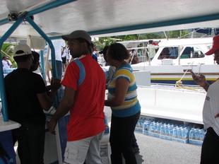 Image #1 - Hurricane Tomas Relief Effort (All on board to soufriere)